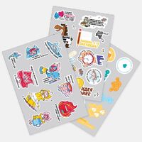 Наклейки UV-DTF Sticker Pack на заказ, S