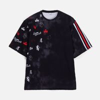 Футболка мужская оверсайз Originelli Terry с полной запечаткой на заказ, размер XS