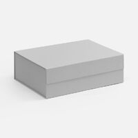 Коробка складная RealBig Fold, серая
