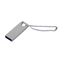 USB 2.0-флешка на 512 Мбайт с мини чипом и отверстием для цепочки