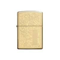 Зажигалка ZIPPO Venetian® с покрытием High Polish Brass