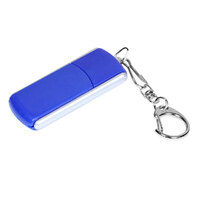 USB 2.0- флешка промо на 4 Гб с прямоугольной формы с выдвижным механизмом