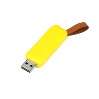 USB 2.0- флешка промо на 4 Гб прямоугольной формы, выдвижной механизм