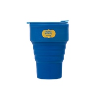 Силиконовый складной стакан «GoCup» с тампопечатью