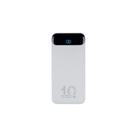 Внешний аккумулятор с дисплеем, 10000 mAh