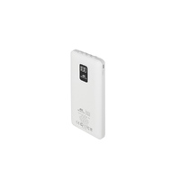 Внешний аккумулятор с дисплеем и встроенными кабелями VA2210, 10000 mAh