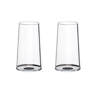 Хрустальный бокал для игристого вина на магните Trebonn SplitGlass, 2 шт, 320 мл