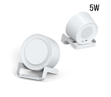 Беспроводная Bluetooth колонка U-Tone c функцией беспроводной зарядки, белый