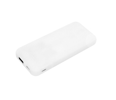 Внешний аккумулятор Arrida 5000mAh, с покрытием Baby skin, белый