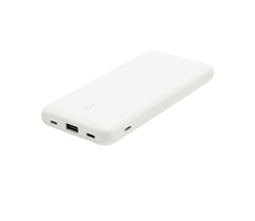 Внешний аккумулятор Saming, 10000mAh, белый