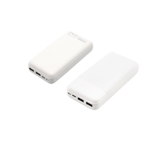 Внешний аккумулятор Vekta, 16000mAh, белый