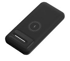 Внешний аккумулятор Odyssey, 10000 mAh с беспроводной зарядкой, черный