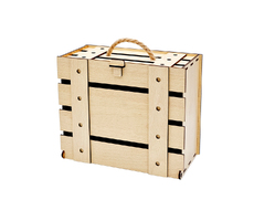 Чемоданчик ламинированный из HDF 19*23*11,5 см 