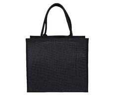Сумка из джута Caravan Jute, чёрная