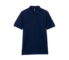 Футболка поло PREMIUM COTTON ADULT DOUBLE PIQUE, МОРСКОЙ СИНИЙ 3XL