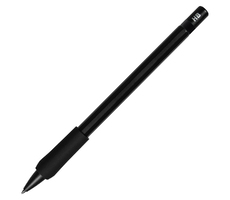 Карандаш шестигранный Hexagon Soft Grip, пластик, черный, твердость HB