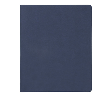 Еженедельник Urban Latte Soft Touch A4, синий, недатированный, в полугибкой обложке