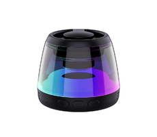 Колонка беспроводная MyTone Light  Magnet Sound, со светомузыкой, черная