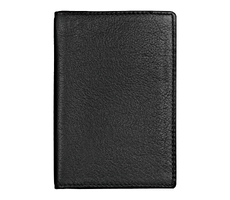 Обложка для автодокументов Leather Sun из нат. кожи, черный