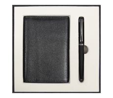 Набор подарочный Solution Superior Duo (Обложка для автодокументов Leather Sun, ручка Attashe)