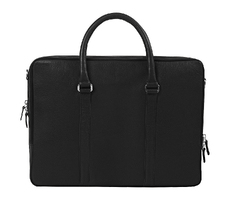 Портфель для ноутбука Vancouver Leather из натуральной кожи, черный