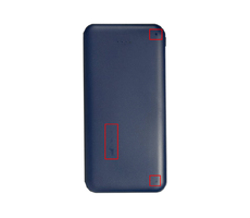 Внешний аккумулятор (powerbank) «Amper», 10 000 mAH, 5V 2.0 A, темно-синий