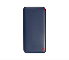 Внешний аккумулятор (powerbank) «Amper», 10 000 mAH, 5V 2.0 A, темно-синий