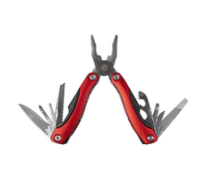 Мультитул Tools Birmingham (мультиинструмент) 11 в 1 c чехлом, в подарочной коробке, красный