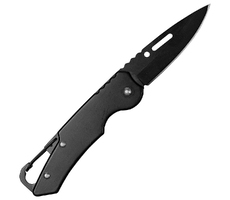 Брелок-нож карманный с карабином Tools Blackburn, черный