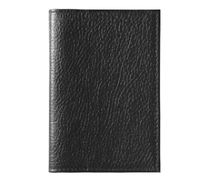 Обложка для автодокументов Leather Sky Flotter Sun из натуральной кожи, черная