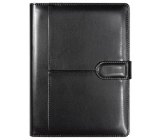 Ежедневник в суперобложке Country Business Pristine A5+, черный, недатированный, с магнитным клапаном, в твердой обложке c поролоном, в подарочной коробке