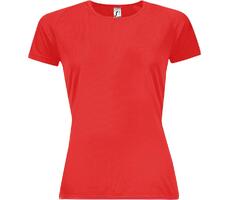 Футболка женская Sporty Women 140 красная, размер L