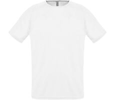Футболка унисекс Sporty 140 белая, размер M