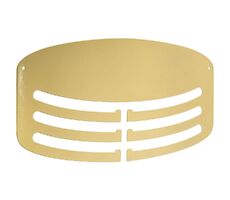 Медальница Steel Hanger, золотистая
