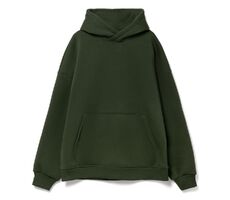 Худи Kulonga Oversize, темно-зеленый хаки, размер XS/S