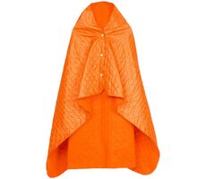 Плед-пончо для пикника SnapCoat, оранжевый