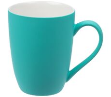 Кружка Good Morning с покрытием софт-тач, бирюзовая