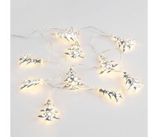 Светодиодная гирлянда Silver Lights, серебристая