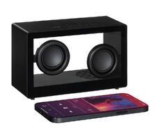 Bluetooth-колонка со светомузыкой Sensofonic, черная