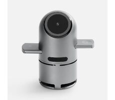 Bluetooth-колонка с беспроводной зарядкой Droid, серая