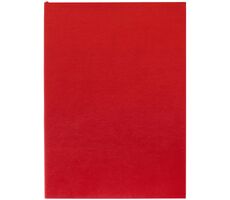 Ежедневник Flat Light, недатированный, красный
