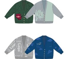 Кардиган Cozy Knit Grand на заказ, акрил, размер L/XL