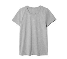 Футболка женская T-bolka Stretch Lady, серый меланж, размер M