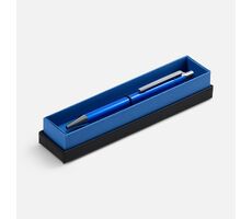 Ручка шариковая Arvent Glossy в футляре, синяя