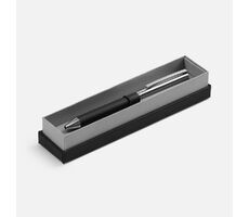 Ручка шариковая Eyeshot Soft Touch в футляре, черная