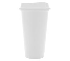 Стакан с крышкой Color Cap White, белый