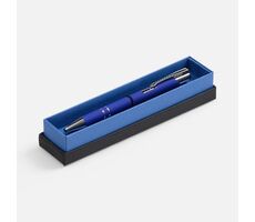 Ручка шариковая Keskus Soft Touch в футляре, синяя