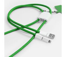 Кабель-ланьярд energyFlex Pro, зеленый