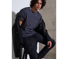 Футболка Oversize Premium, темно-серая (антрацит), размер S