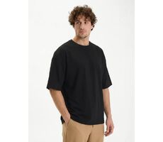 Футболка Oversize Premium 210, черная, размер S